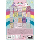 Einhorn Rainbow Stickeralbum mit 1000 Stück