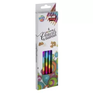Farbe Moxy Regenbogen Buntstifte-Set mit 6 Anspitzern