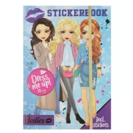 Farbe Besties Anziehspiel-Set mit Aufklebern