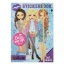 Farbe Besties Anziehspiel-Set mit Aufklebern