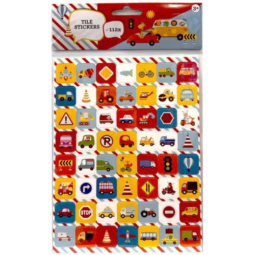 Fahrzeug Travel Aufkleber-Set 112 Stk