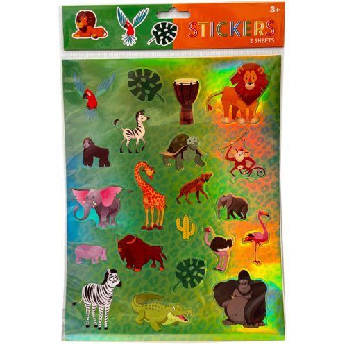 Tiere Jungle holografischer Aufkleber