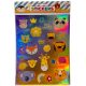 Tiere Head Hologramm-Aufkleber