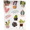 Farbe Plant  Sticker-Set 3 Bögen