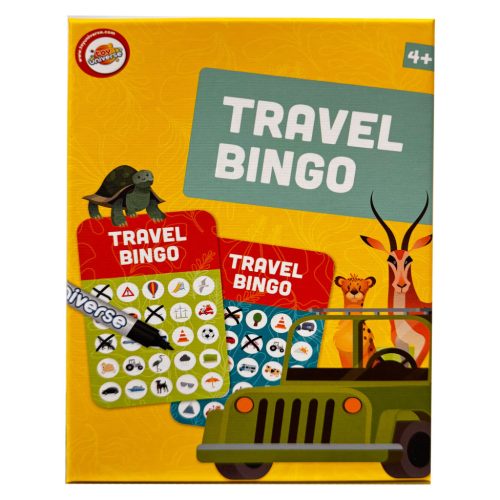 Farbe Bingo Reisespiel