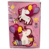 Einhorn Gift 3D Grußkarte