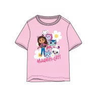  Gabby's Dollhouse Magnifi-cat Kinder kurzarm Shirt, Oberteil 3 - 8 Jahre / 98 - 128 cm