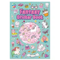 Einhorn Fantasy Stickeralbum 8 Seiten
