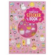 Farbe Fantasy Mädchen Stickeralbum 8 Blätter