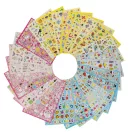 Farbe Fantasy Mädchen Stickeralbum 8 Blätter