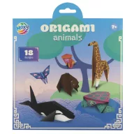 Tiere Colorful Origami-Papier, 18 Stück