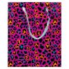 Farbe Neon Gemusterte Geschenktüte 18x10x23 cm