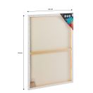 Farbe Nassau Gespanntes Holzrahmen-Leinwand 50x70 cm