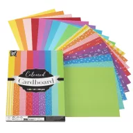 Farbe Craft gemustertes Kartonpapier A4