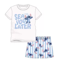   Disney Lilo und Stitch Sea You Later kurzer Kinder-Schlafanzug 3 - 8 Jahre / 98 - 128 cm