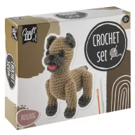 Hund Craft Bulldog kreatives Häkelset