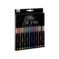 Farbe Craft Glitzer-Gelstift-Set, 12-teilig
