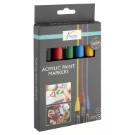 Farbe Nassau Acrylfilzstift-Set, 5 Stück