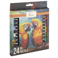 Farbe Nassau Ölpastellkreide Set 24-teilig