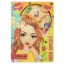 Farbe Summer Mädchen Aufkleberalbum 8 Seiten