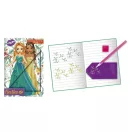 Farbe Besties Mädchen Diamant-Geschenk Notizbuch mit festem Einband A5