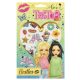 Farbe Besties Love Mädchen-Tattoo-Set 2 Blätter