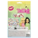 Farbe Besties Love Mädchen-Tattoo-Set 2 Blätter