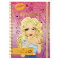 Farbe Besties Blond Mädchen Spiralkalender, A5 Heft