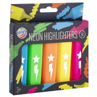 Farbe Neon Set aus 5 bunten Textmarkern