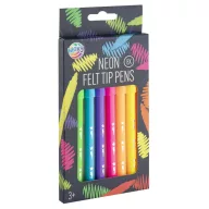 Farbe Neon Set mit 8 Filzstiften