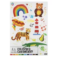 Farbe Moxy buntes Kartonpapier-Set 10 Blatt