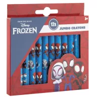 Spiderman Spidey Friends Wachsmalstifte 12 Stück