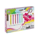 Einhorn Happy Formwachs 6 Stück