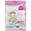 Einhorn Moxy 64-seitiges Malbuch