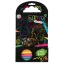 Tiere Neon Malbuch mit Filzstift 40 Seiten