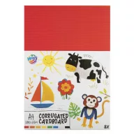Farbe Moxy kreatives Wellpapp-Set 8 Bögen
