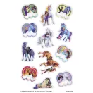 Unicorn Academy Heart 12 Stück Tattoo
