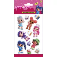 Yummiland Girls Tattoo Set, 12 Stück
