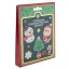 Weihnachten Holiday Diamantstein Aufkleber Set, 12-teilig