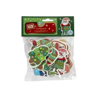 Weihnachten Fun i Schaumstoff-Aufkleber-Set, 25-teilig