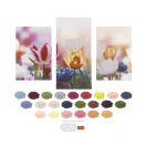 Blume Craft Tulpen 3-teiliges Diamant-Punkt-Mosaik Set