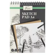 Farbe Nassau Spiral-Skizzenbuch 20 Blatt A4