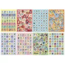 Bluey Friends glitzerndes Stickeralbum mit 8 Seiten