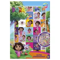   Dora the Explorer Sweet Dora der Entdecker Glitzer Stickeralbum 8 Blätter