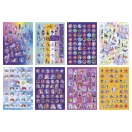 Unicorn Academy Magic glitzerndes Aufkleberalbum mit 8 Seiten
