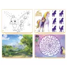 Unicorn Academy Super Aufkleber Set mit Spiel
