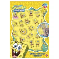   SpongeBob Schwammkopf Smile glitzerndes Stickeralbum mit 8 Seiten