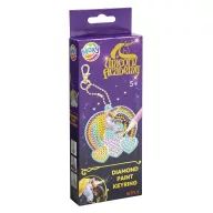   Unicorn Academy Friends Diamantmalerei Schlüsselanhänger Bastelset