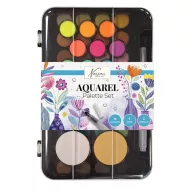 Farbe Nassau Acrylfarbpalette, 36 Teile