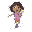 Dora the Explorer Happy Dóra die Entdeckerin Push-out Kreativ-Set